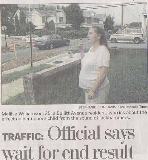 Voici un article sur le combat d'une femme enceinte qui s'est inquiété du bruit que génère une avenue qui passe devant chez elle. Elle a bien raison, il faut tout faire pour préserver la santé des bébés. Mais est-elle un bon exemple ? height=