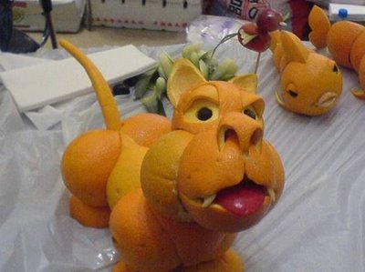 Si vous n'aimez pas les oranges, vous pouvez les convertir... en animaux par exemple ! height=