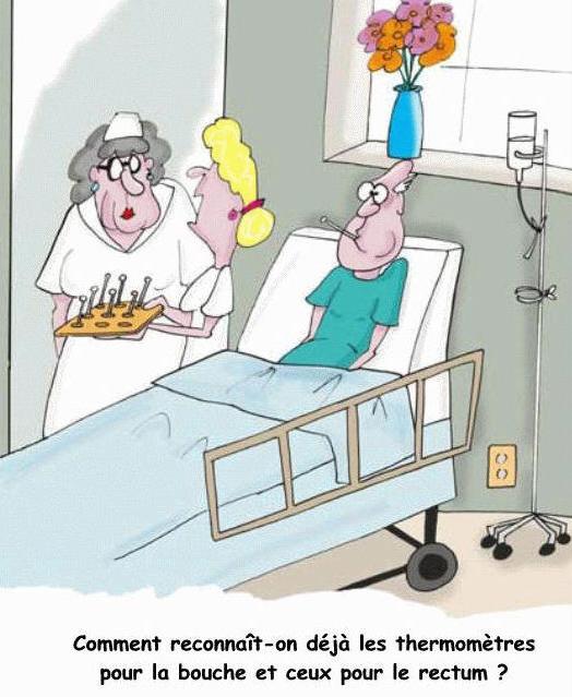 Mesdames les infirmières, ne vous posez pas trop de questions devant vos patient ;)