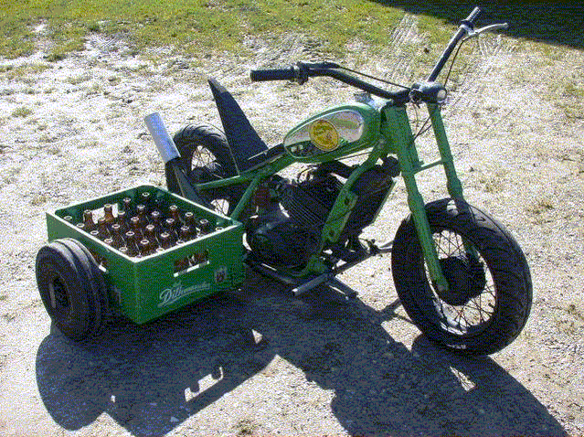 Nouveau, voici la moto de l'été. Existe en version 